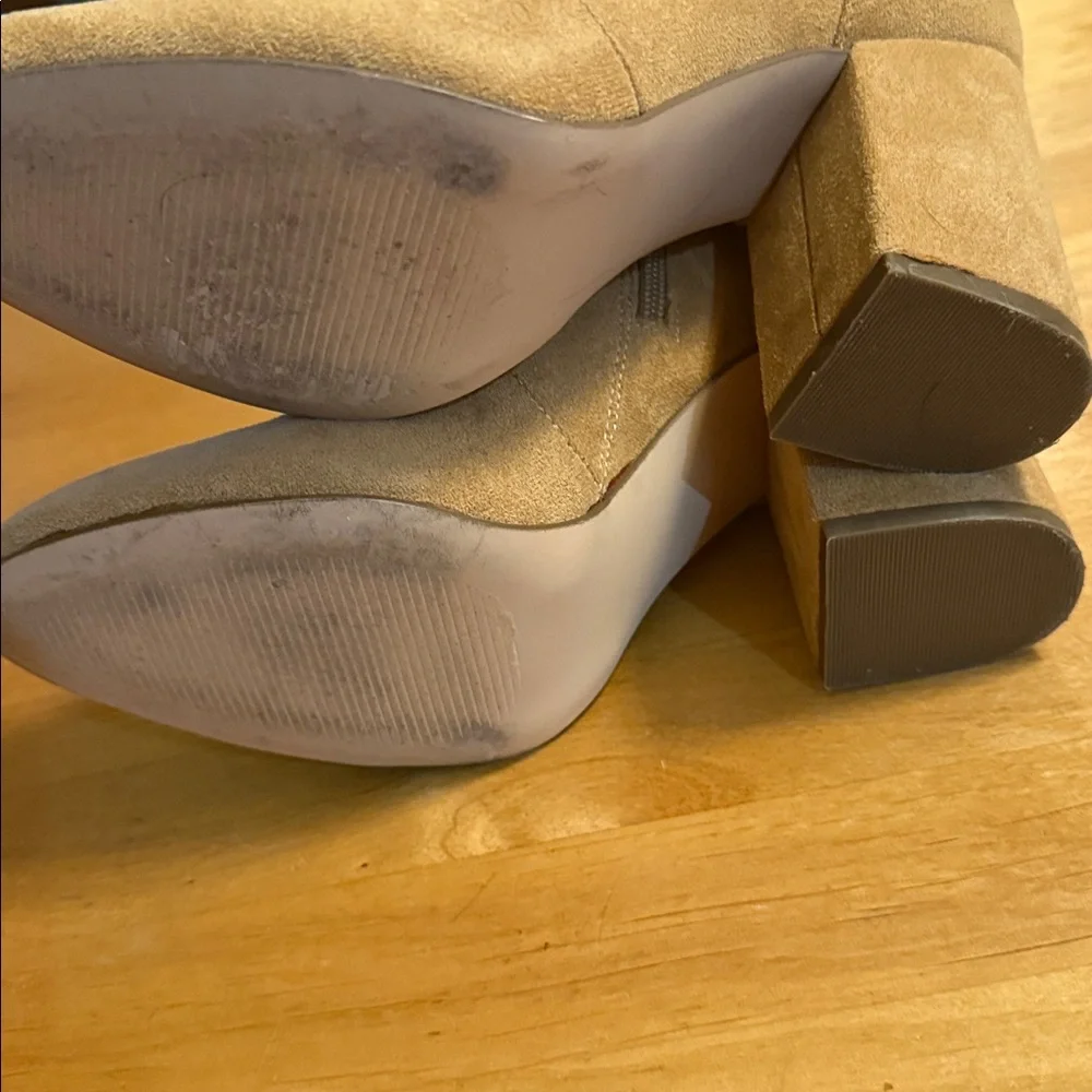 Madden girl Rangerr tan micro boots